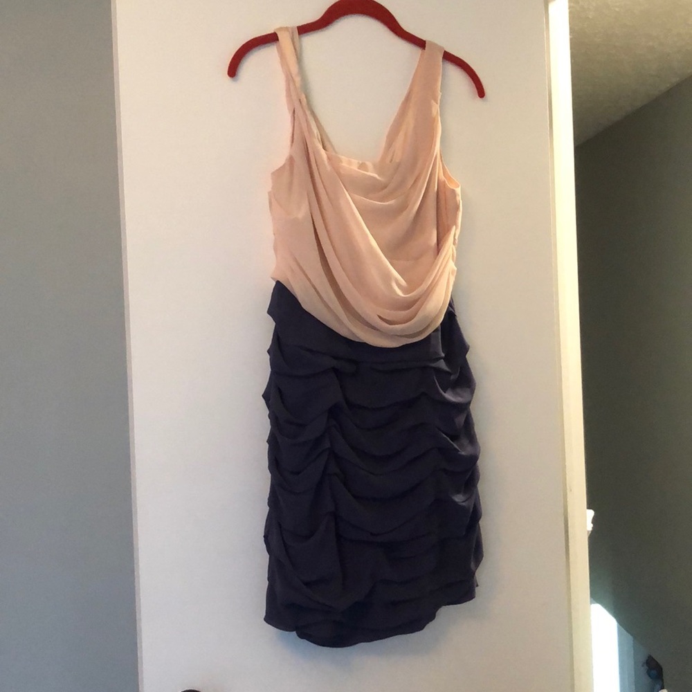 Express Dress Blush & Purple - Worn Once!